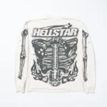 Hellstar Airbrushed Bones Long-sleeved Shirt