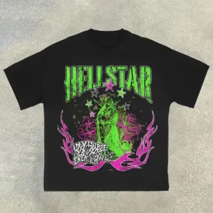 Black Hellstar Unseen Wounds T-shirt