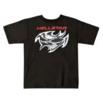 Black Hellstar Kids Stylish Shirt
