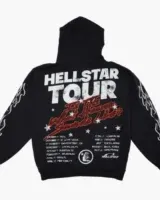 Hellstar Records World Tour Black Hoodies