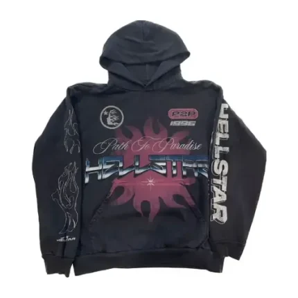 Hellstar Spiritual Olympics Stylish Black Hoodie