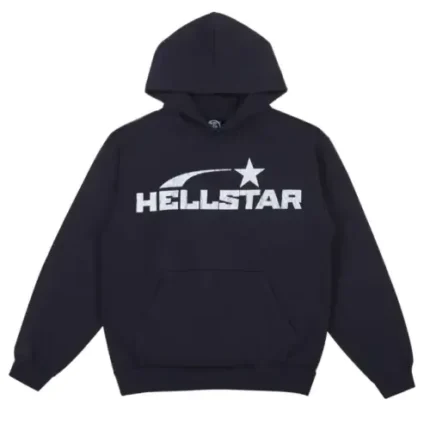 Hellstar Studios Logo Hoodie in Black