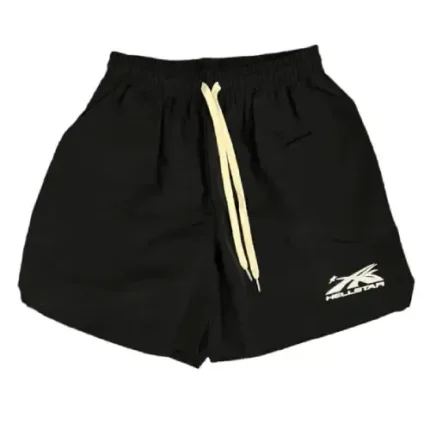 Hellstar Studios Logo Shorts Black