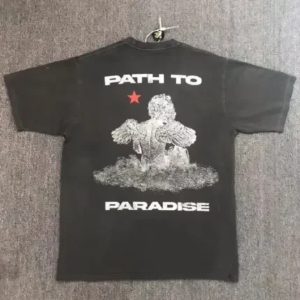 Black Hellstar Studios Path To Paradise Shirt