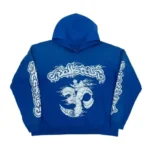 Hellstar Records Meditation Blue Hoodie