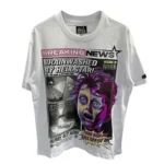 White Breaking News Hellstar T-shirt