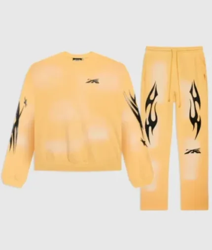Hellstar Tracksuit Yellow Cozy