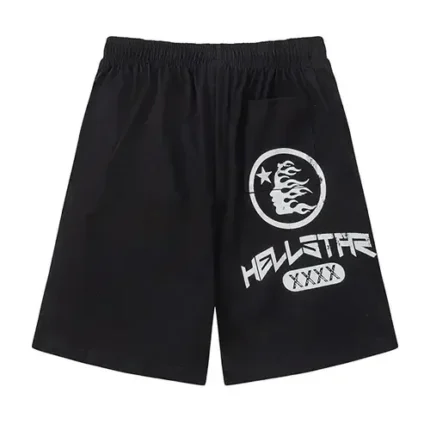 Hellstar Black Records Classic Shorts