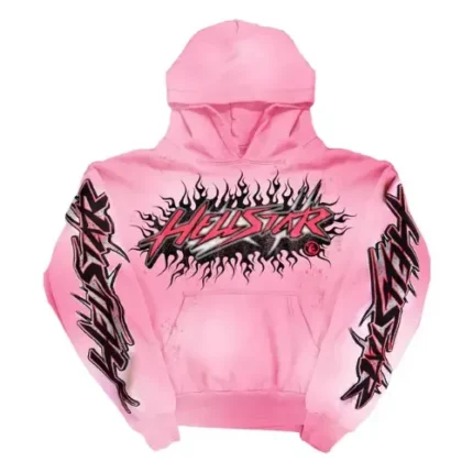 Hellstar Brainwashed Without Mind Pink Tracksuit