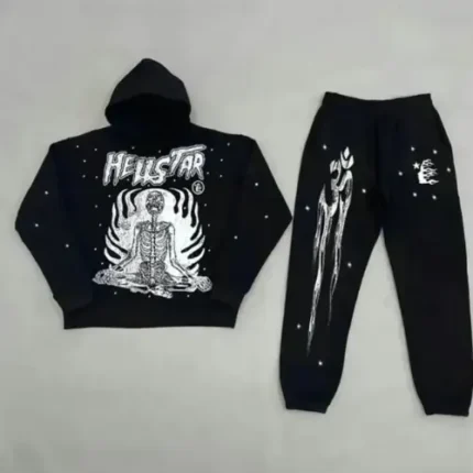 Hellstar Studios Full Black Tracksuit