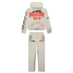 Hellstar If You Don’t Like Us Beat Us Tracksuit White